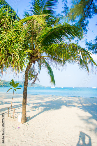 landscape Patong Beach in Phuket, Thailand