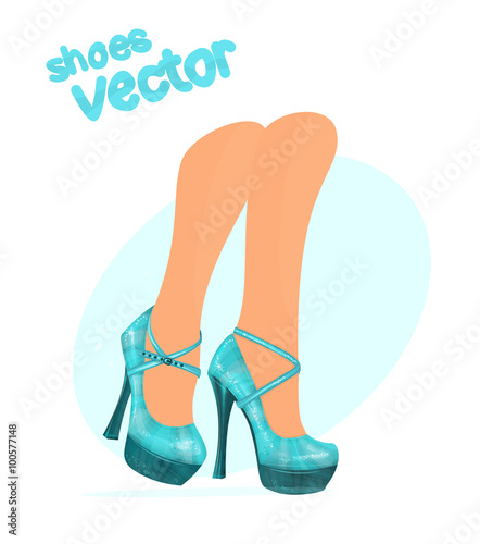 Turquoise shoes fashion for women