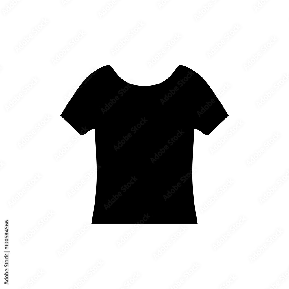 T-shirt icon. Clothes symbol. Vector illustration. T-shirt icon. Clothes symbol. Vector illustration.