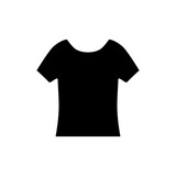 T-shirt icon. Clothes symbol. Vector illustration.