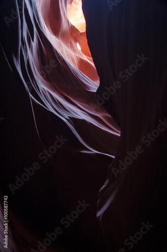 Arizona-Antelope Canyon. When walking through this spectacular environment, one is in awe of the beauty that nature has created.