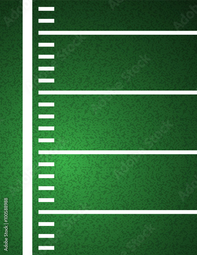 American Football Field Background Illustration