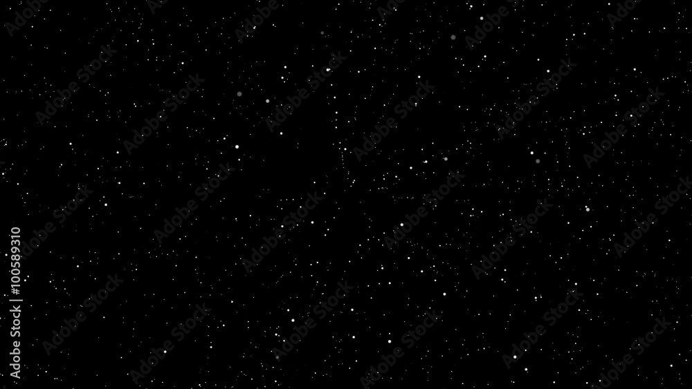 Animation, Loopable stars, majestic background, 4K