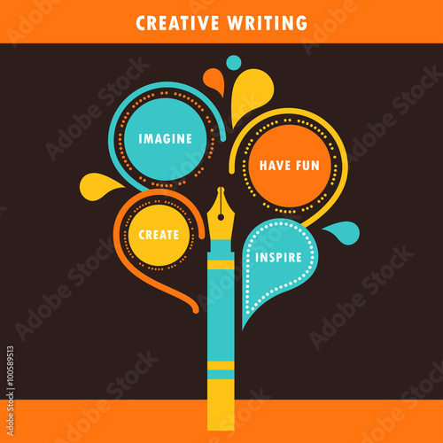 Creative Writing Infographics Template