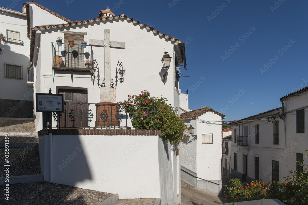 Fototapeta premium Pueblos de la provincia de Huelva, Galaroza en la sierra de Aracena