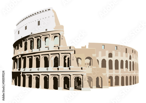 Colosseum in Rome, Italy