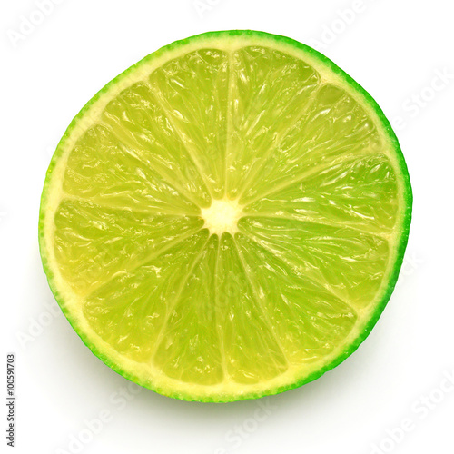Half of lime