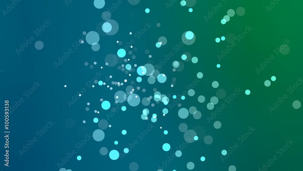 Animated nice visual slow moving white blue green circle particles useful for technology space science showbiz movie entertainment celebration based broadcasting programs backdrop background texture Animated nice visual slow moving white blue green circle particles useful for technology space science showbiz movie entertainment celebration based broadcasting programs backdrop background texture