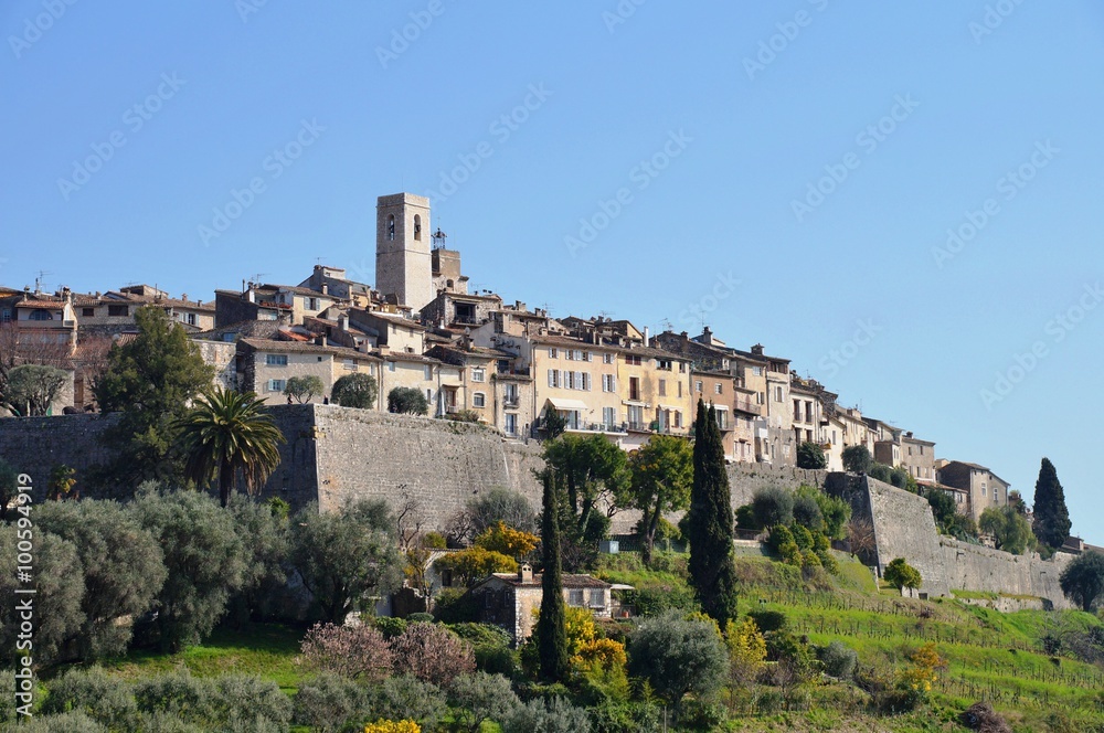 Saint Paul de Vence provencal village in the South of France