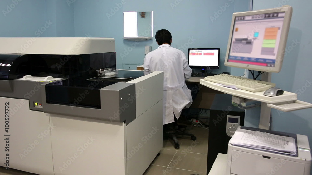 Testing blood samples Testing blood samples