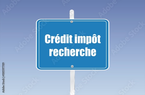 panneau crédit impôt recherche 20012016