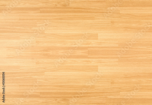Hardwood maple floor viewed from above
