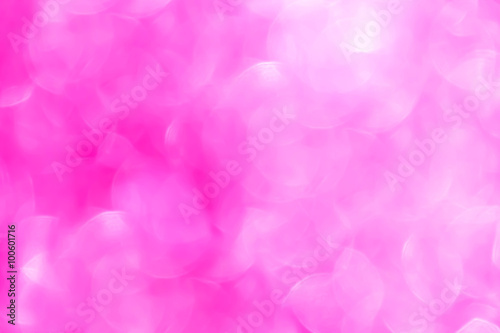 Glow light blow pink bokeh for romantic mood valentine backgroun