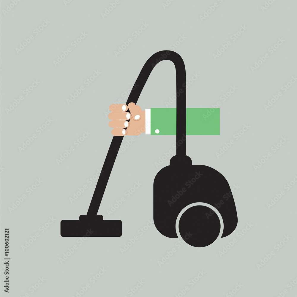 Vacuum Cleaner Vector Illustration. Vacuum Cleaner Vector Illustration.