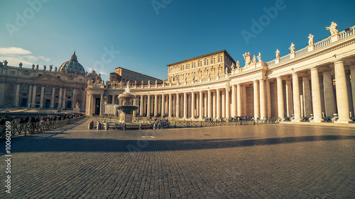 Vatican City and Rome, Italy: St. Peter's Square  photo