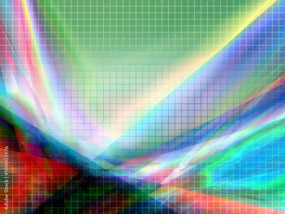 Obraz premium vector geometric composition