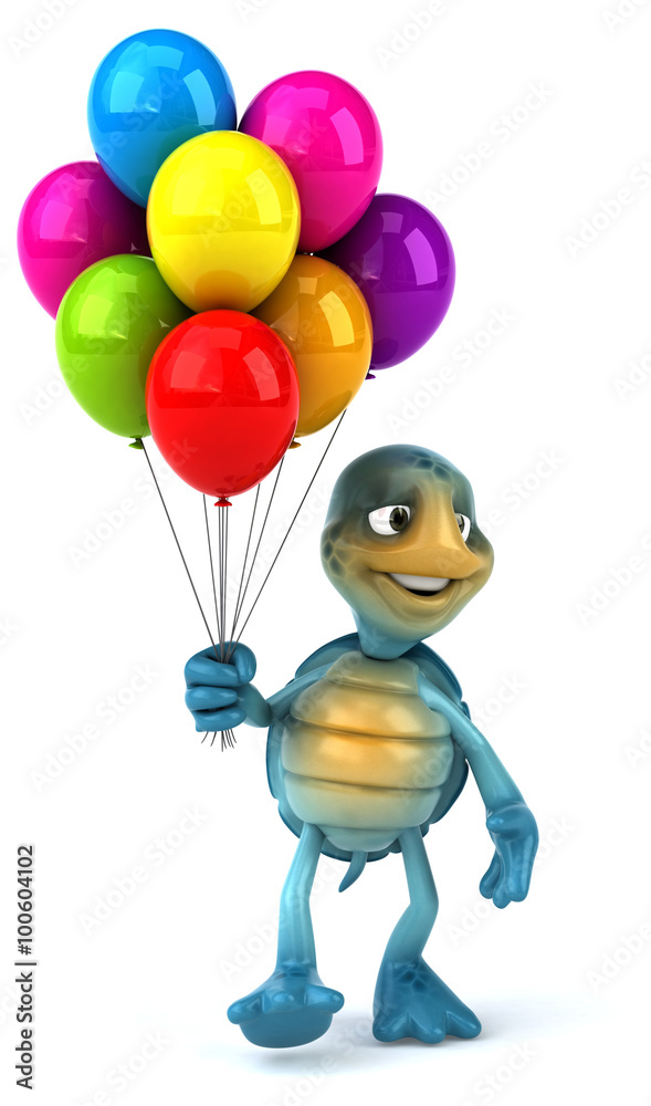 Fun turtle
