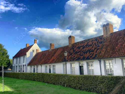 beguinage in hoogstraten, belgium
