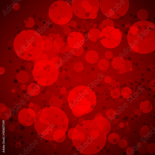 The light Bokeh on background colorful