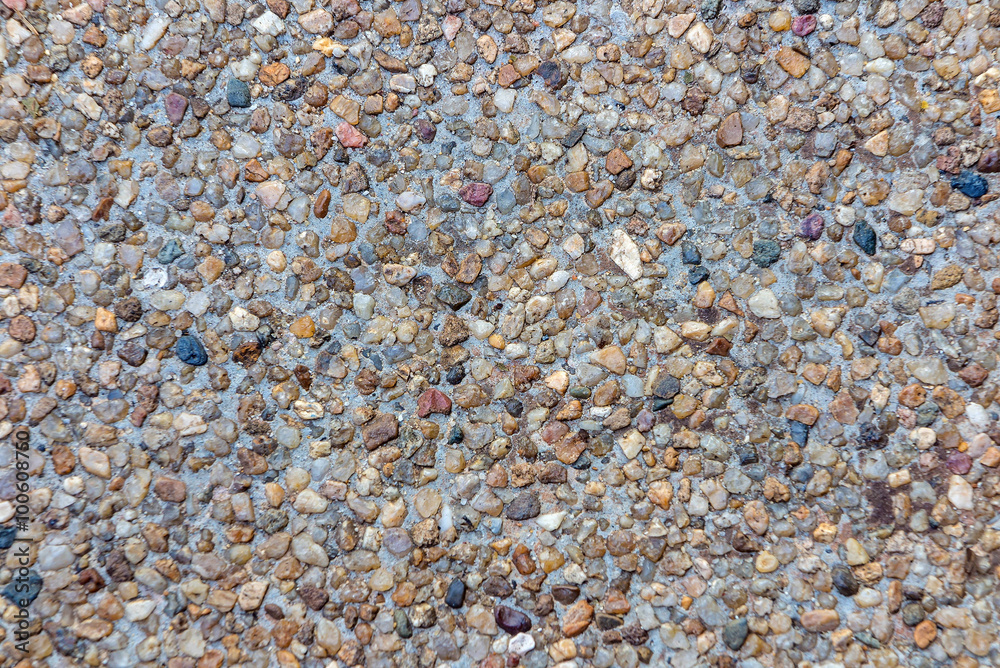 Mixed color stone background in red brown blue black grey color Mixed color stone background in red brown blue black grey color