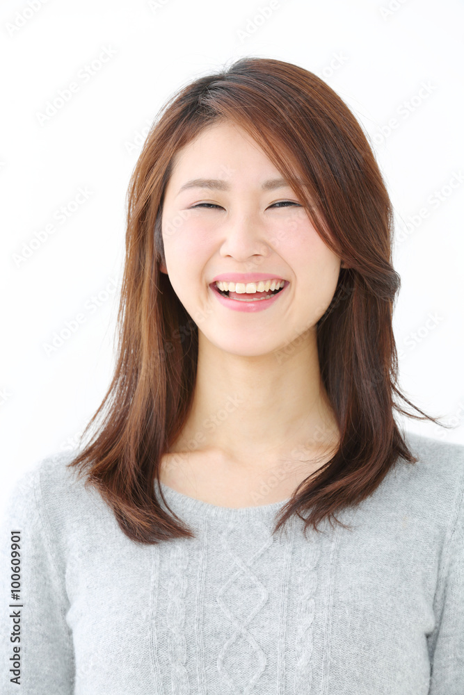 笑顔・若い女性 笑顔・若い女性
