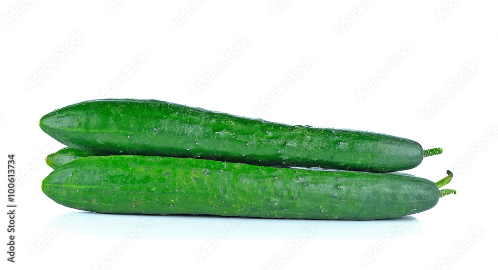 Cucumber isolated on white background Cucumber isolated on white background