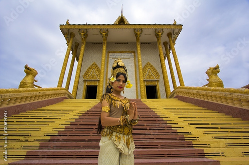 Apsara Dancer Performance in Temple
