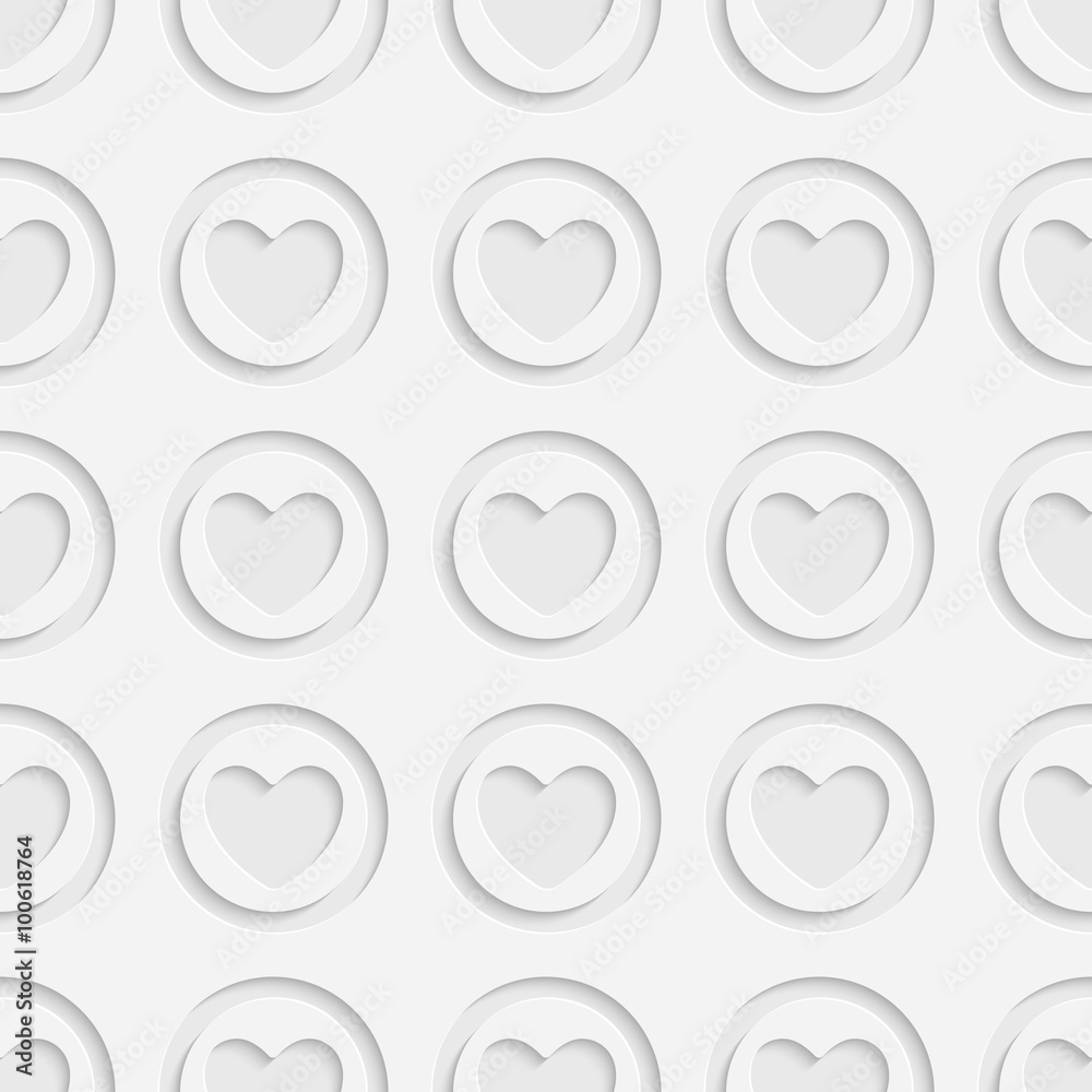 Seamless Heart Pattern Seamless Heart Pattern