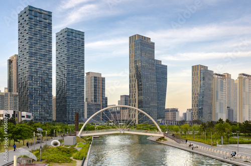  Central Park in Songdo International Business District.Incheon,