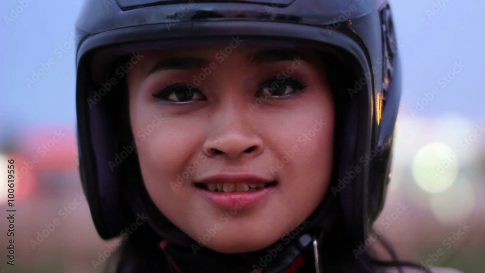 sexy asian girl with mini skirt, helmet, motorcycle in cambodia sexy asian girl with mini skirt, helmet, motorcycle in cambodia