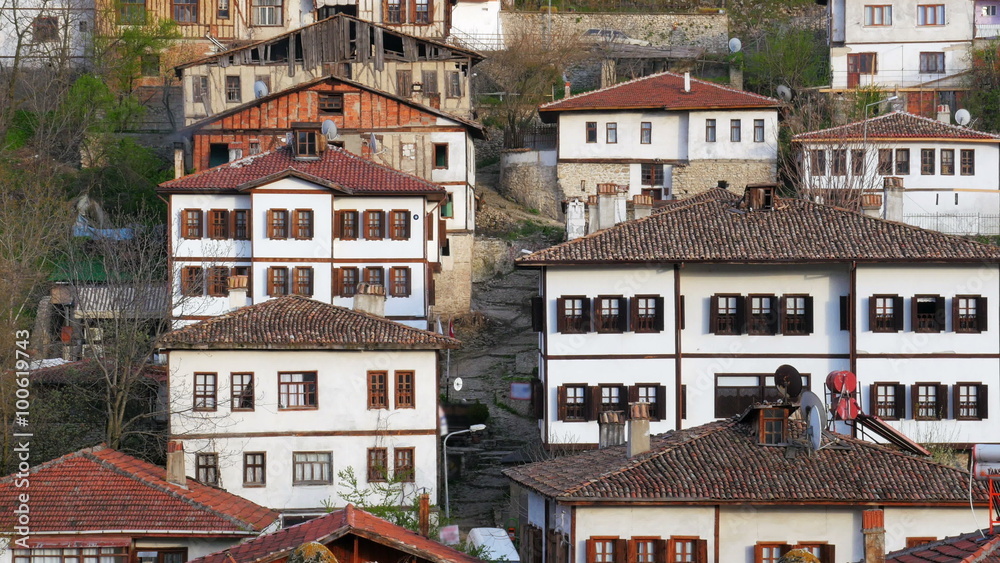 View of Traditional Ottoman Anatolian Village, Safranbolu, Turkey View of Traditional Ottoman Anatolian Village, Safranbolu, Turkey