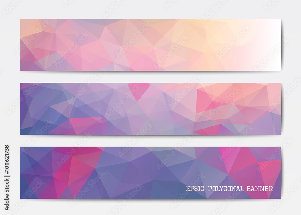 Abstract banner templates Abstract banner templates