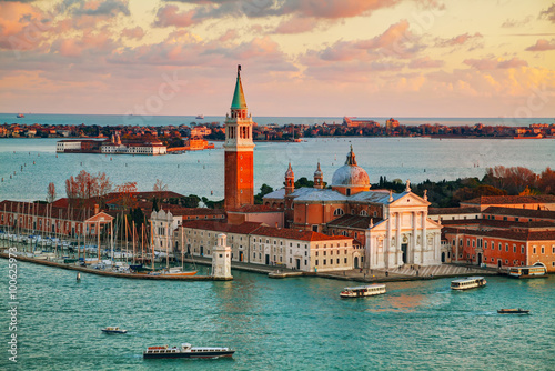 Obraz na płótnie Aerial view of Venice, Italy w salonie