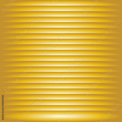 Golden glow blinds for window