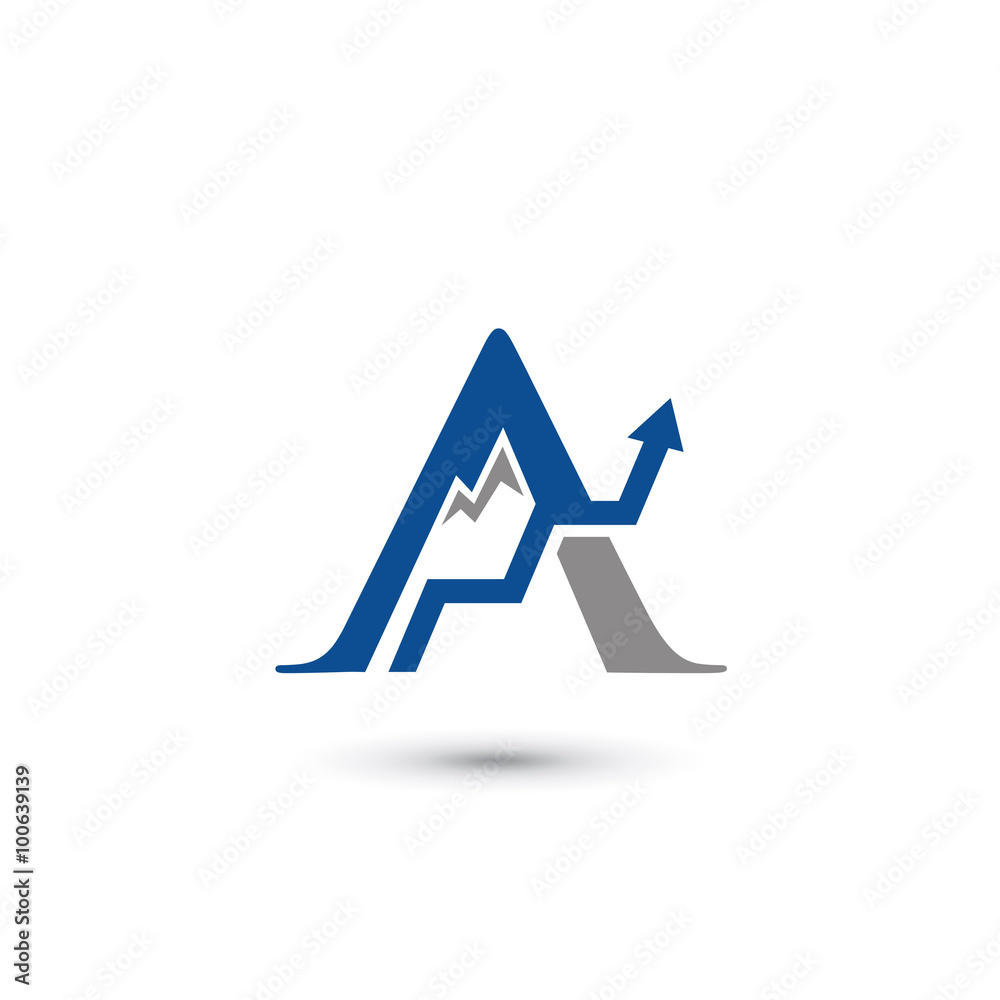 Letter A Business Logo Letter A Business Logo
