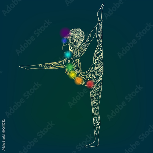 Beautiful card vector