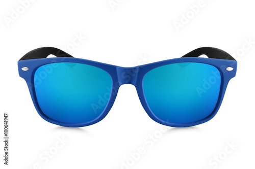 aviator sunglasses isolated on white background