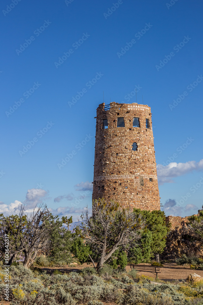 Watch tower at the Grand Canyon Watch tower at the Grand Canyon