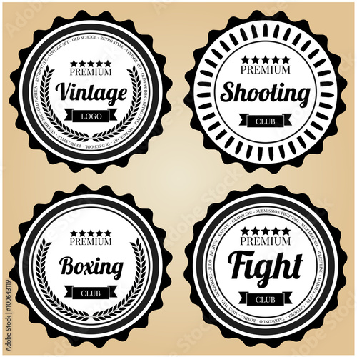 vintage / retro logo design