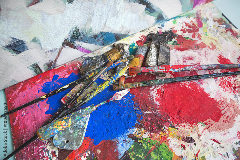 Fototapeta premium artist's palette