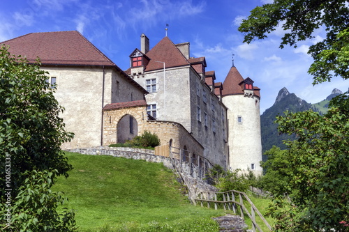 Castle of Gruyeres, Fribourg, Switzerland