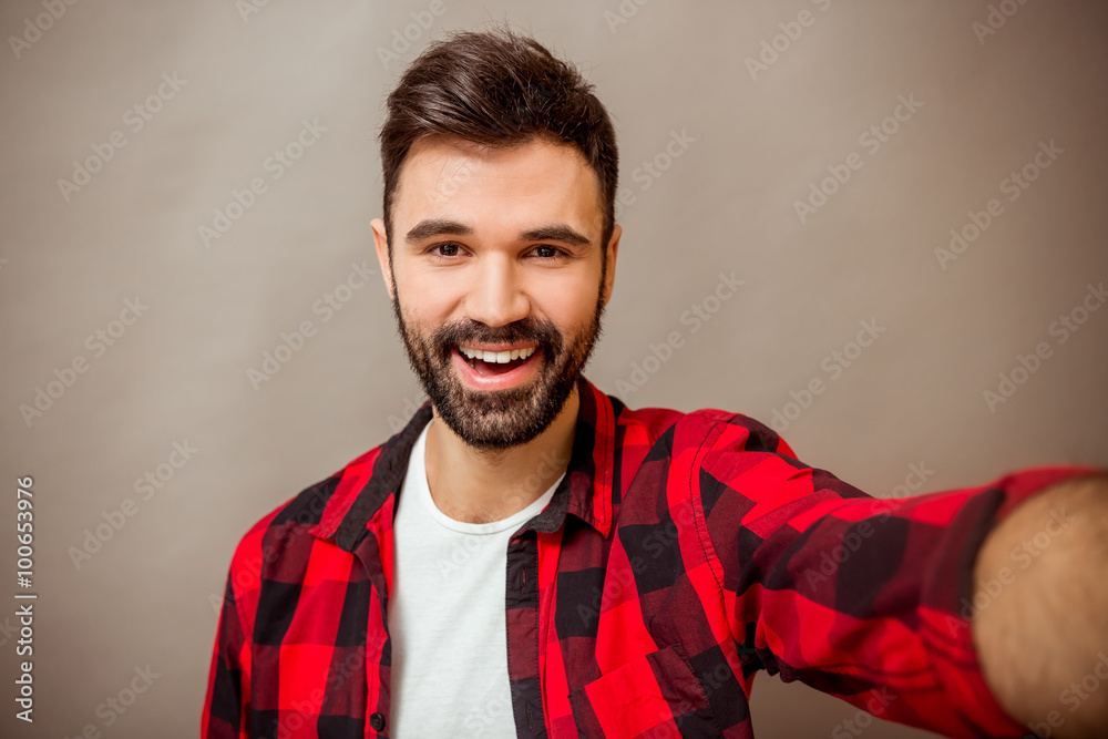 Fototapeta premium Young successful man