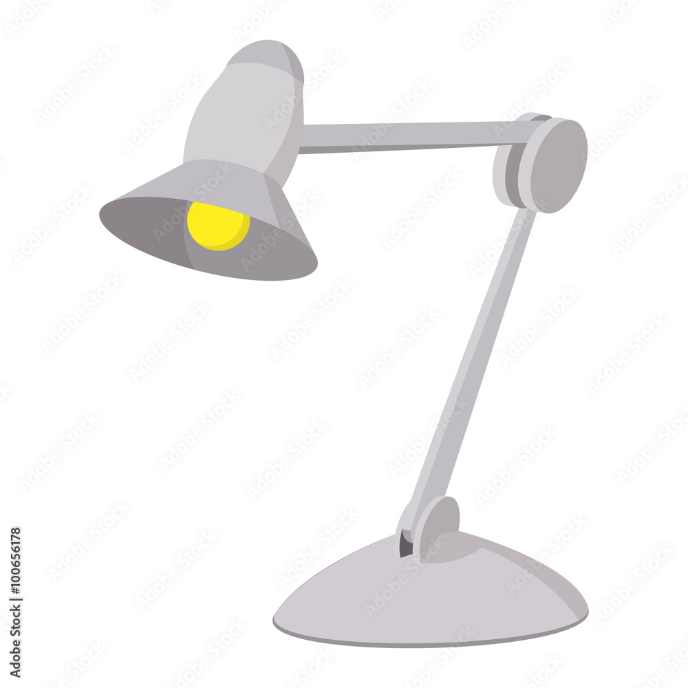 Vecteur Stock Desk lamp cartoon icon | Adobe Stock