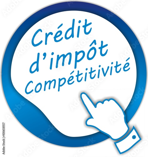 bouton crédit d'impôt compétitivité