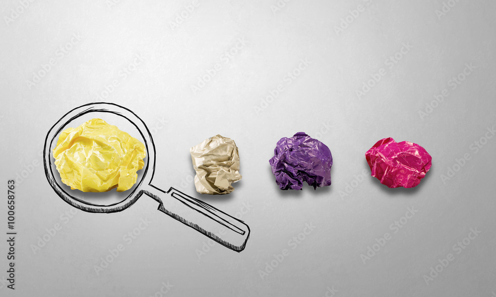 In search of creative idea In search of creative idea