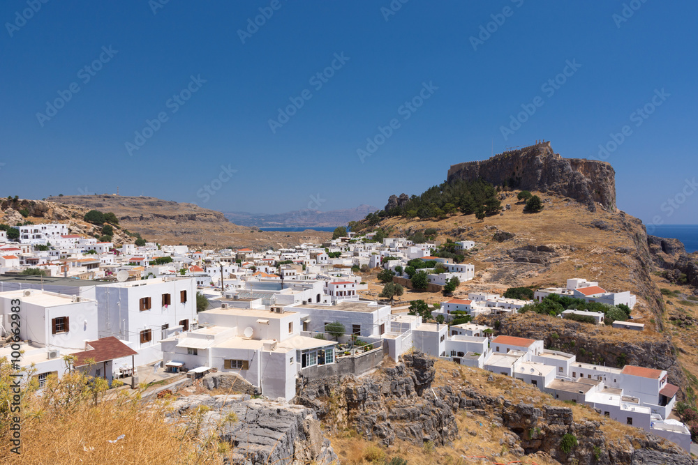 Griechisches Dorf Lindos