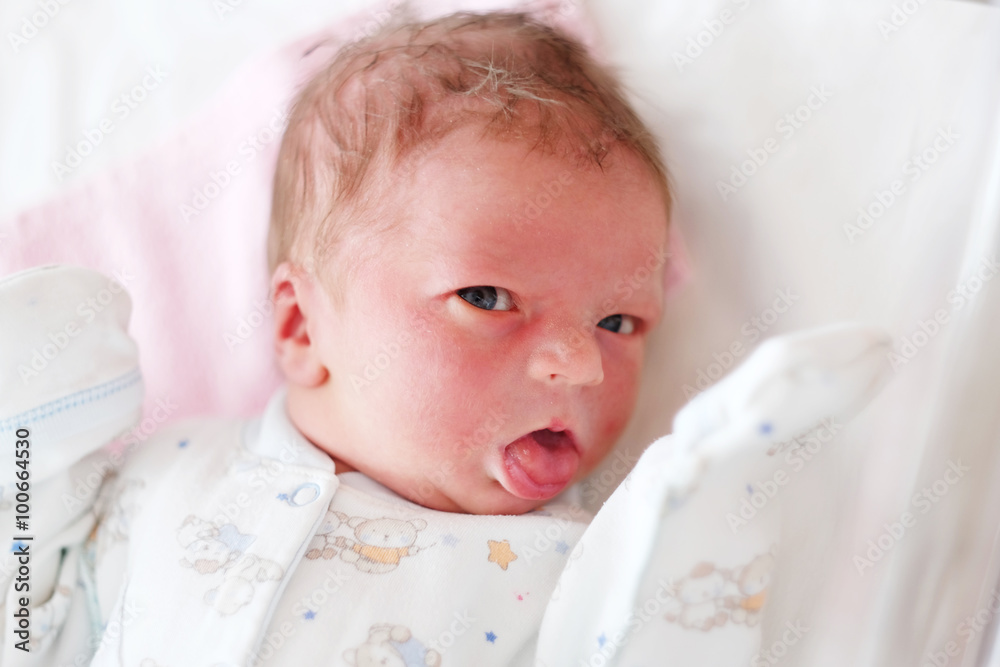 One day old newborn baby One day old newborn baby