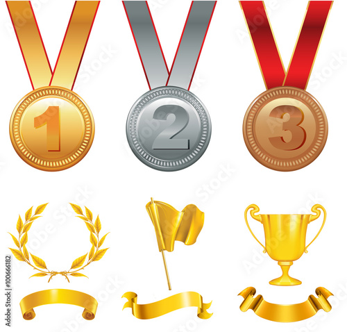 A set of sports awards