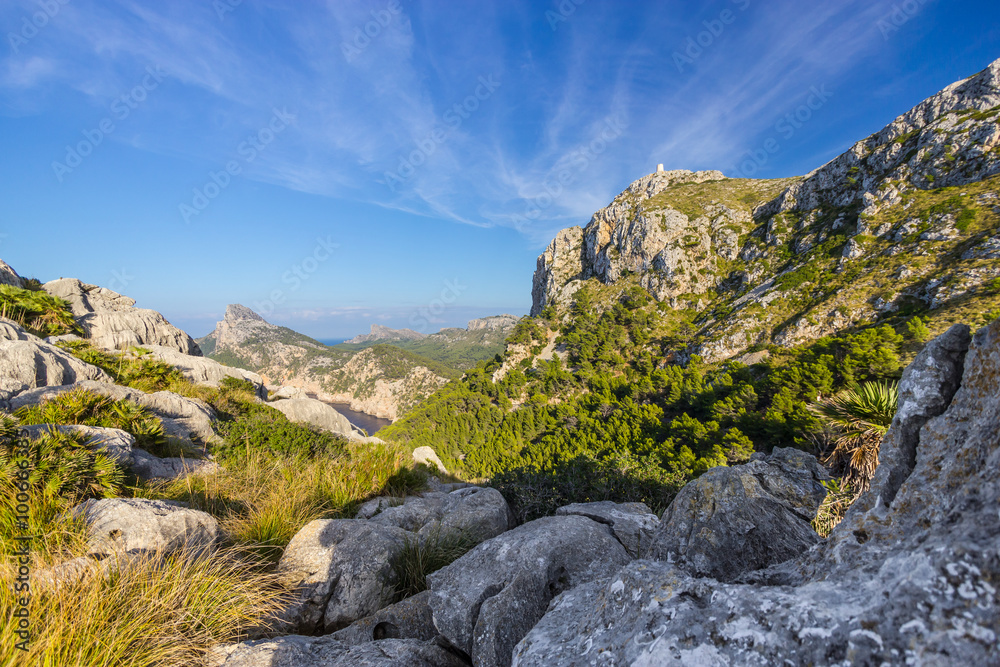 Beautiful view of Cap de Formentor, Mallorca, Spain
