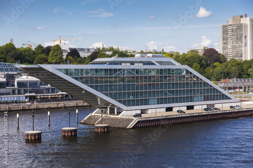 Bild auf Leinwand Docklands in Hamburg